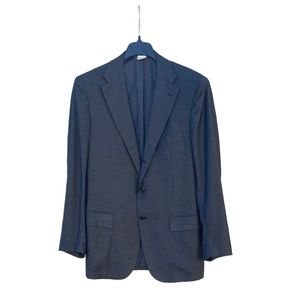Kiton Napoli Men’s 42R Saks Fifth Avenue Blazer 100% Cashmere Made in Italy